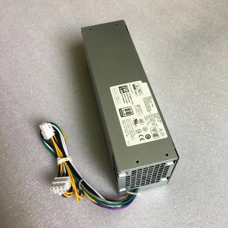 New KHACHIMO 180W ATX power supply unit, metal case, cooling fan, cable bundle