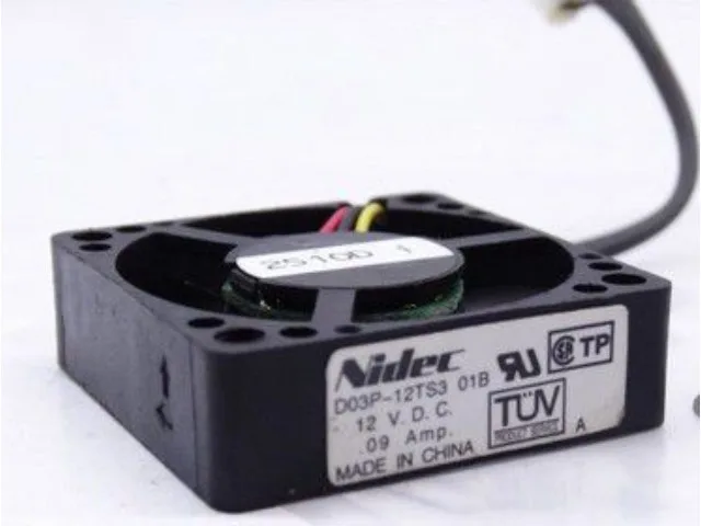 Fans Fans D03P-12TS3 35x35x10mm 12V 0.09A 6300RPM case fan — product photo