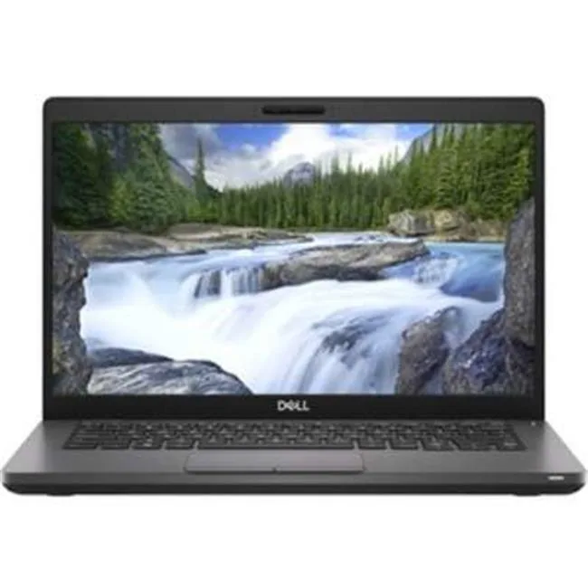 Silver Dell Latitude 5401 14 inch laptop closed view