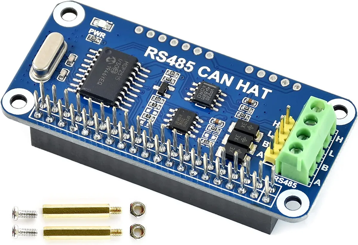 WaveShare WaveShare RS485 CAN HAT development board 65mm x 30mm — toote foto