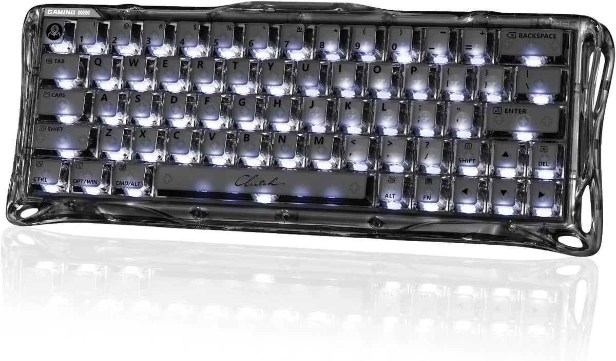 Grava Star Grava Star Mercury V60 Gaming Keyboard Onyx Crystal 8000Hz 0.005mm — product photo