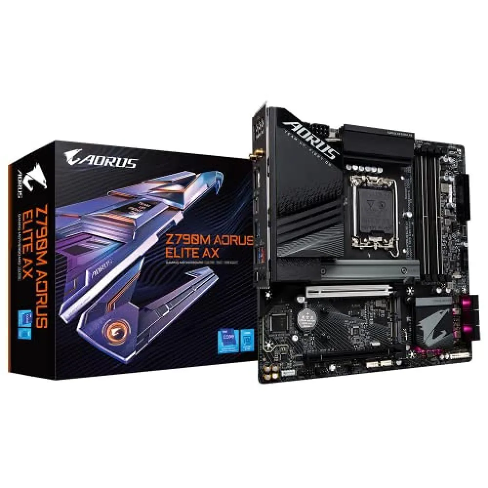 GIGABYTE GIGABYTE Z790M AORUS ELITE AX video card accessory 790 5933 — product photo