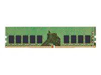 Green 288-pin DDR4 DIMM with black memory chips