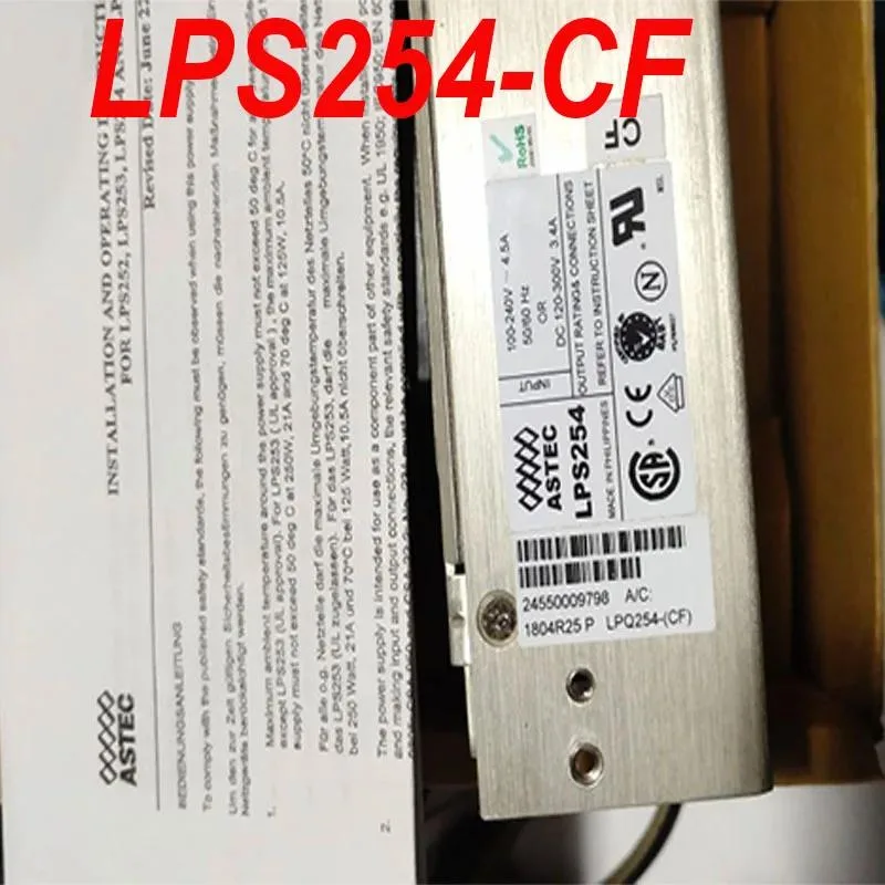 Rectangular ATX power supply unit in metal casing