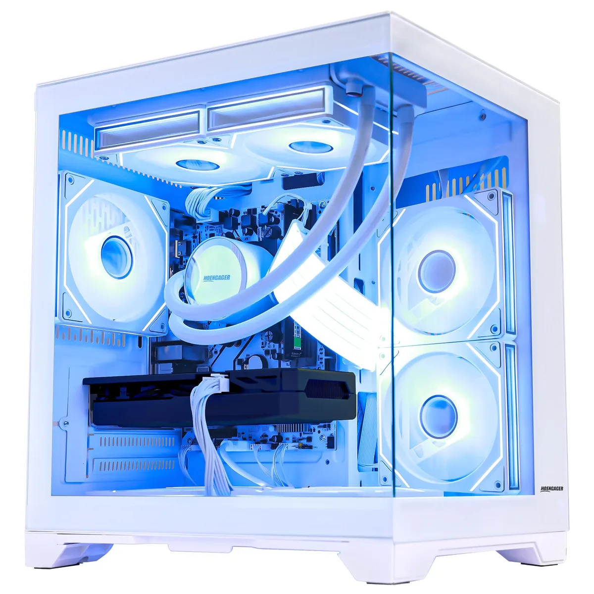 Hoengager Hoengager Ryzen 7 5700X RTX 5060 32GB DDR4 1TB Liquid White — product photo