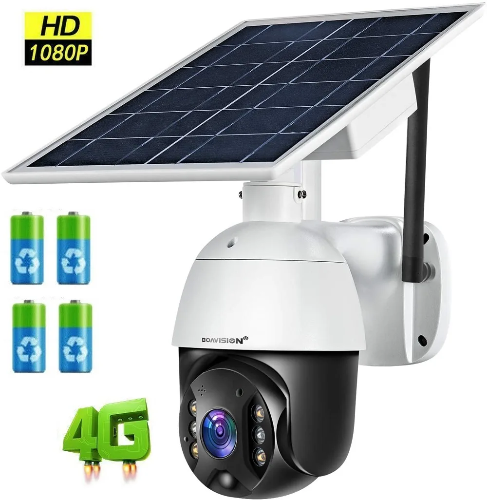 BOAVISION BOAVISION S10-4G 4G PTZ Solar Camera 1080P IP65 — product photo