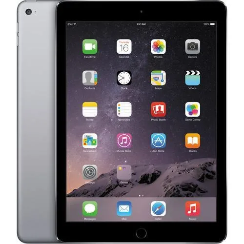 Apple Apple iPad Air 2 A1566 WiFi 16GB Space Gray Grade B tablet — preces foto
