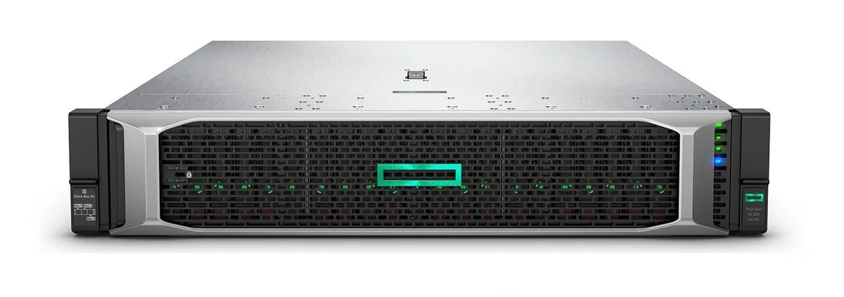 HPE HPE P20248B21 DL380 Gen10 5220 1P 32G 8SFF rack server — produkto nuotrauka