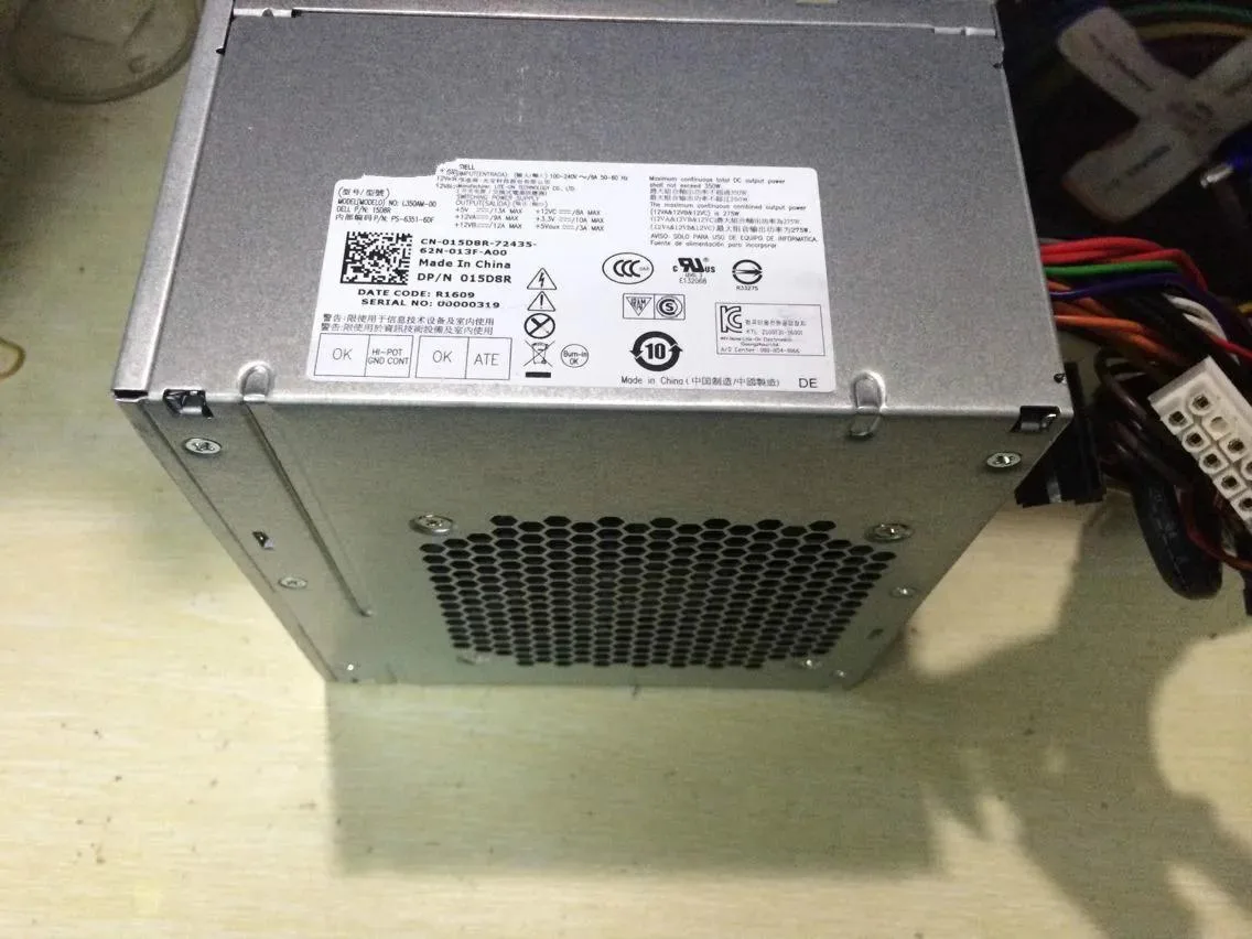 Supersuperuncle Supersuperuncle Dell 9010MT Server Power Supply L350AM-00 L350PD-00 D350PM-01 6pin — ภาพสินค้า