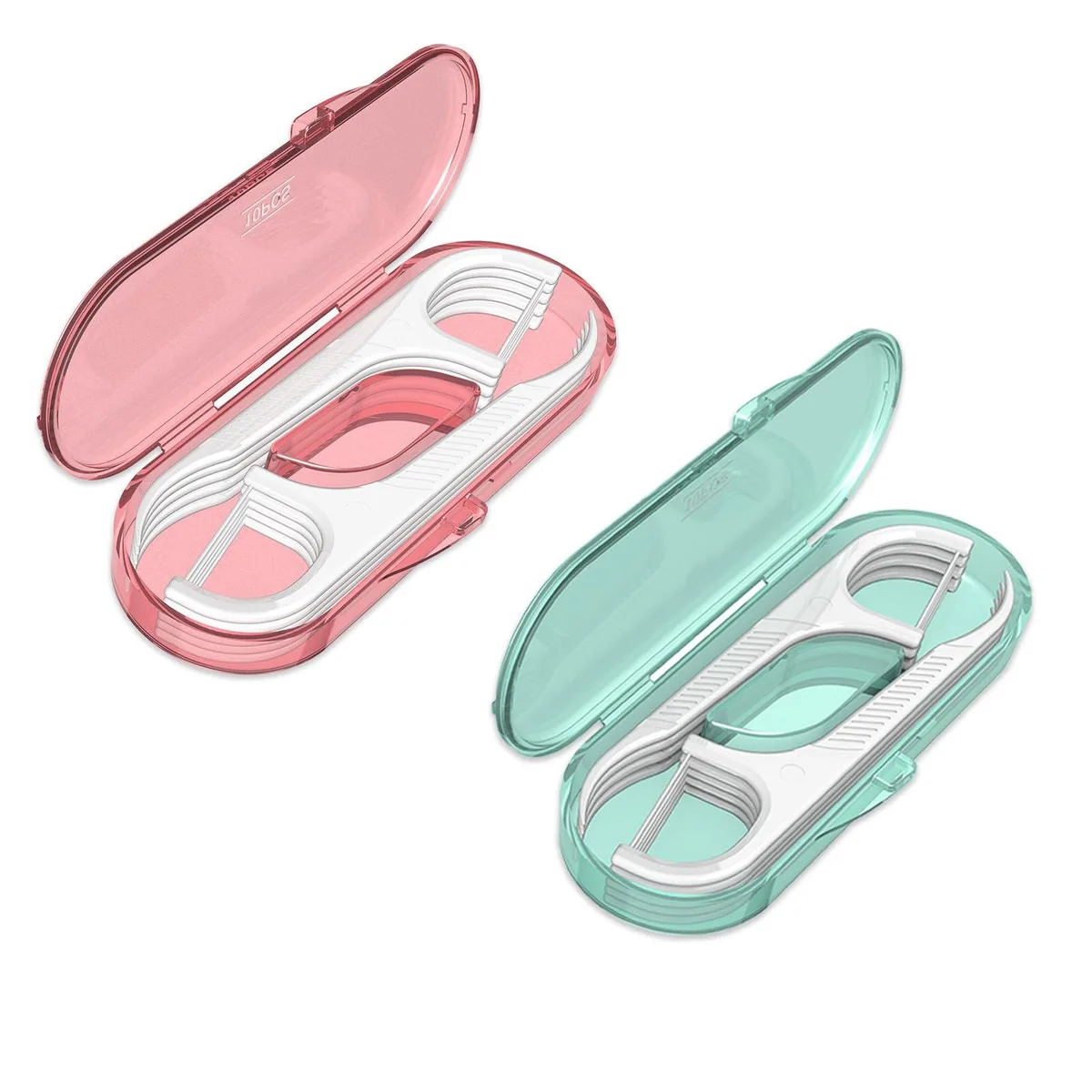  LIAMOSS Twin Line Floss Picks 40 Count 2 Cases — product photo