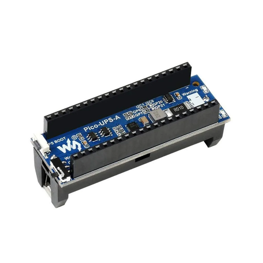 LORDWORLD LORDWORLD UPS HAT for Raspberry Pi Pico, I2C Monitoring — 商品照片