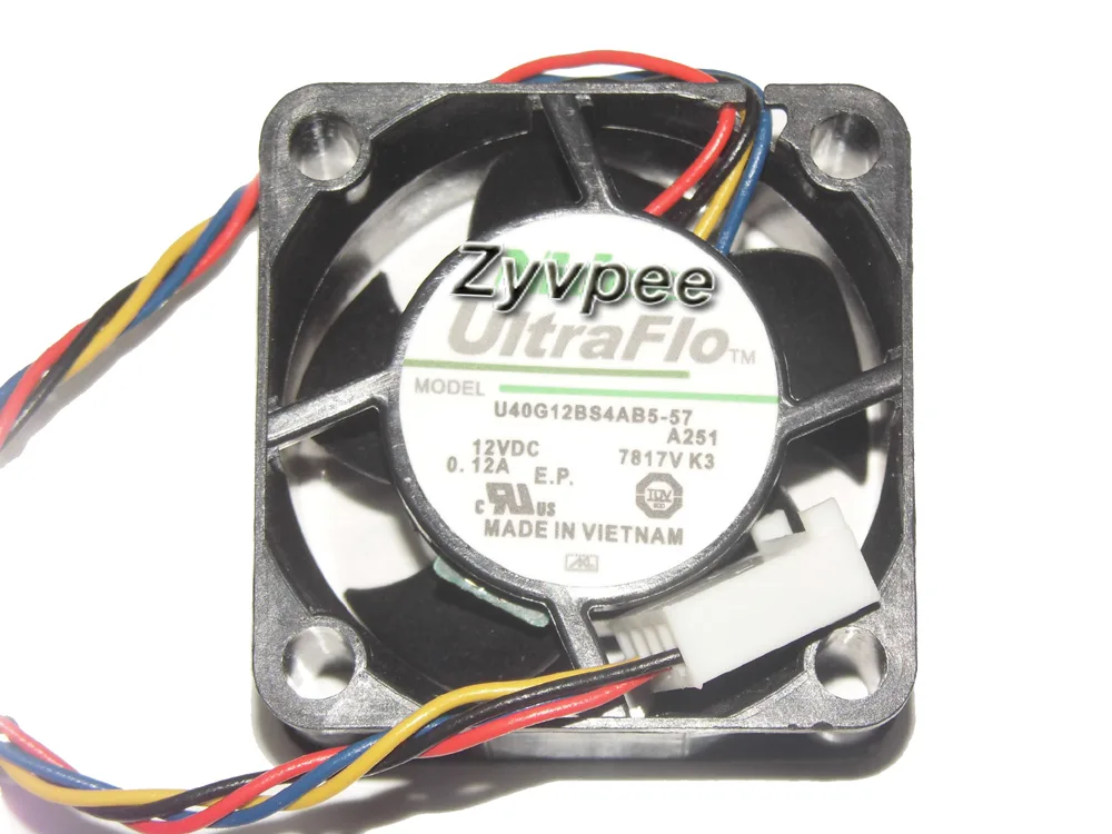 Zyvpee Zyvpee U40G12BS4AB5-57 A251 40mm 4 Pin Maglev Case Fan — 商品照片