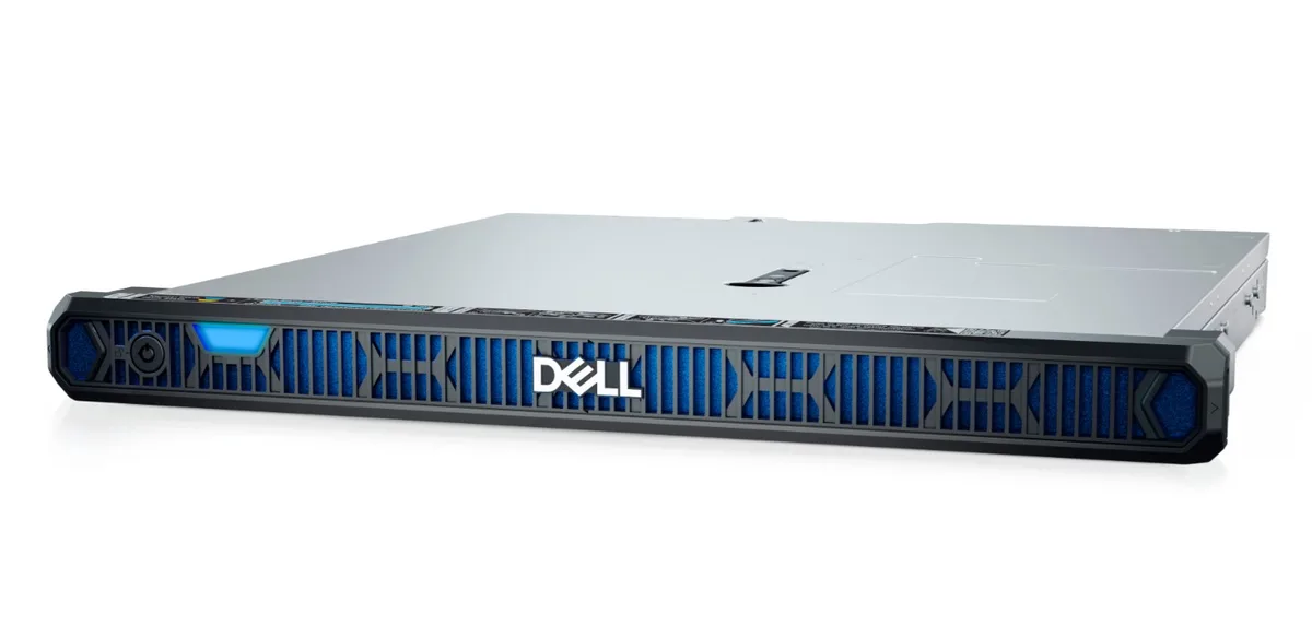 DELL DELL PowerEdge XR5610 1U rack server Xeon Scalable DDR5 8 DIMM slots 4×2.5″ bays — photo du produit