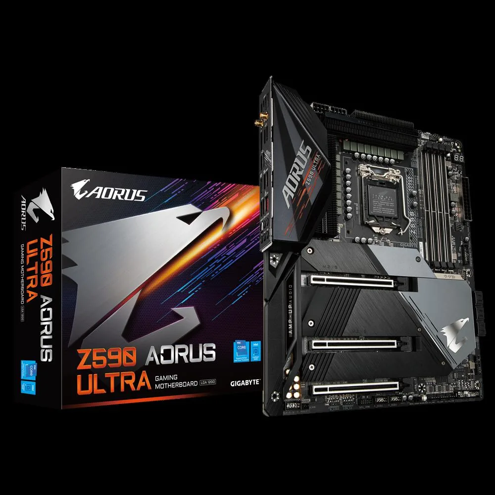 GIGABYTE GIGABYTE Z590 AORUS ULTRA Intel motherboard — photo du produit