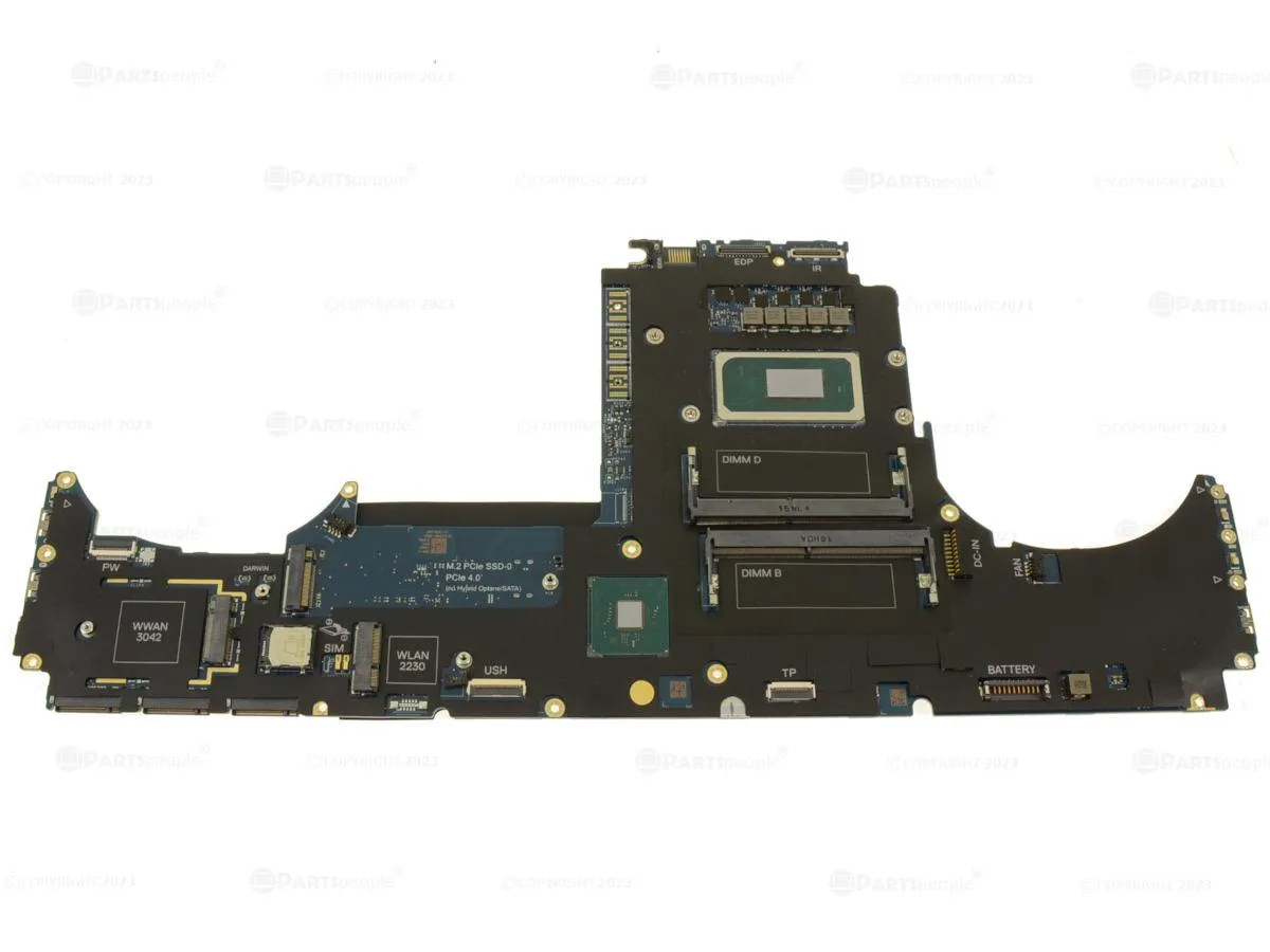 DELL DELL Precision 7760 Motherboard Core i7-11800H FKPNN — photo du produit