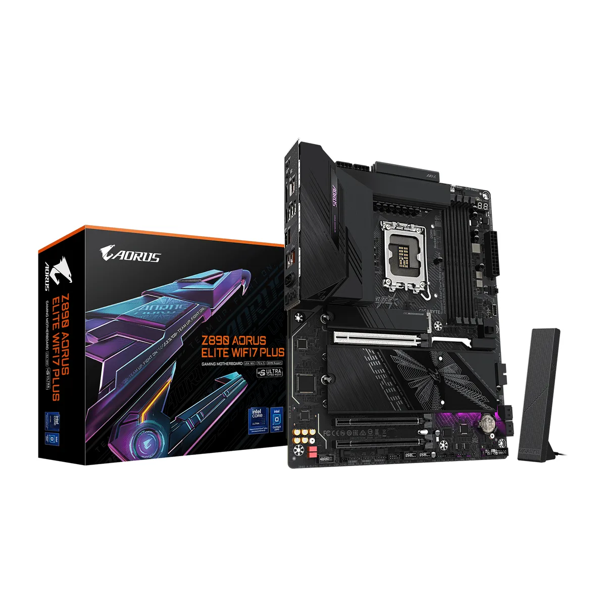 GIGABYTE GIGABYTE Z890 AORUS ELITE WIFI7 PLUS Intel motherboard — photo du produit