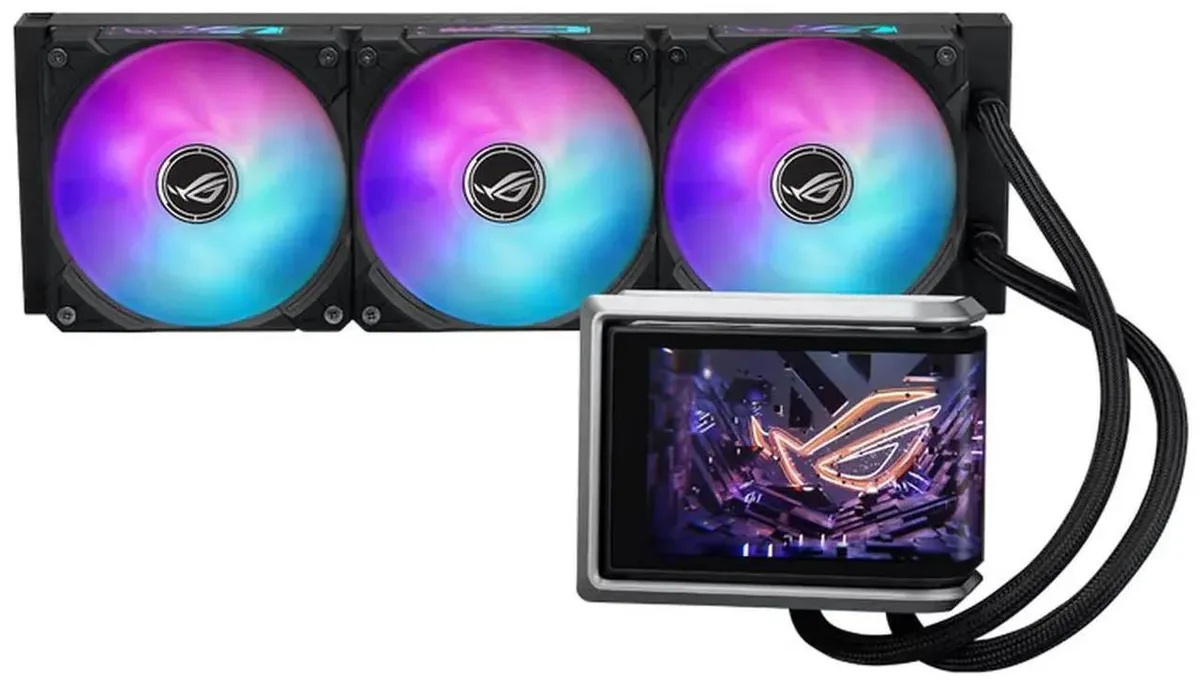 ASUS ASUS ROG RYUO IV 360 ARGB 6.67" AMOLED Liquid Cooler — termékfotó