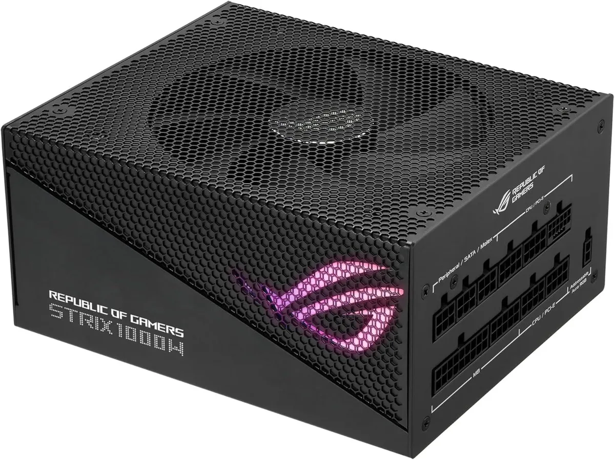 ASUS ASUS ROG Strix 1000W Gold Aura Edition power supply — produktbilde