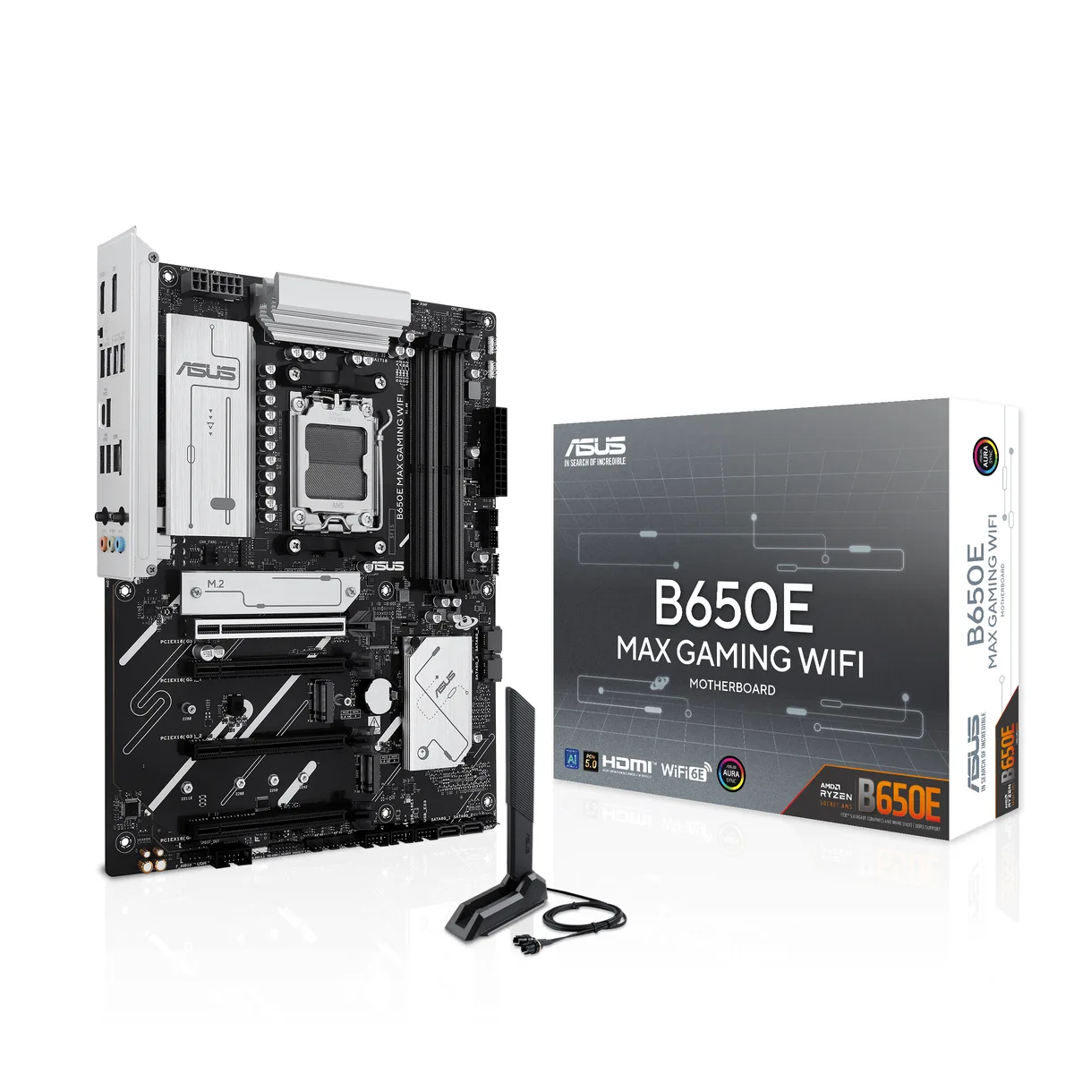 ASUS ASUS B650E MAX GAMING WIFI AMD motherboard — product photo