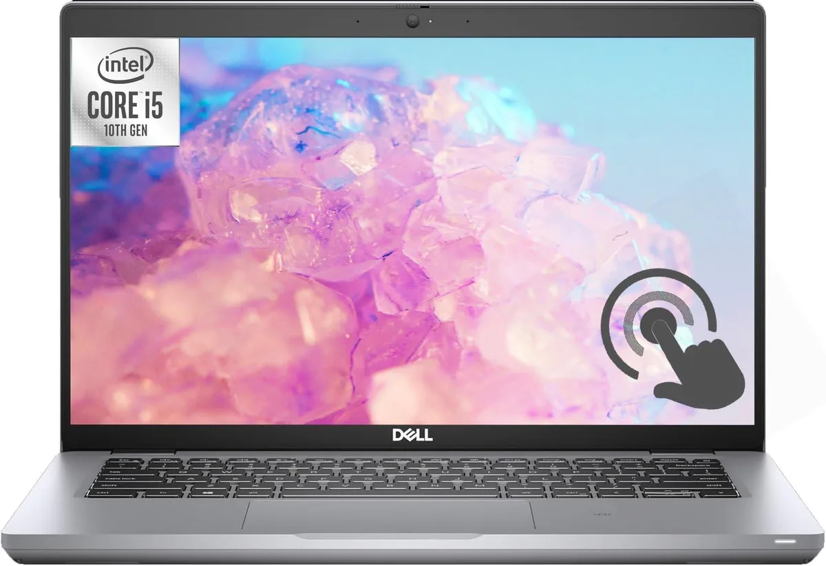 Grey Dell Latitude 5421 laptop, 14 inch touchscreen, refurbished condition