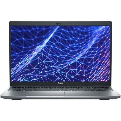 Silver Dell Latitude 5530 laptop, 15.6 inch IPS screen, non-touch display