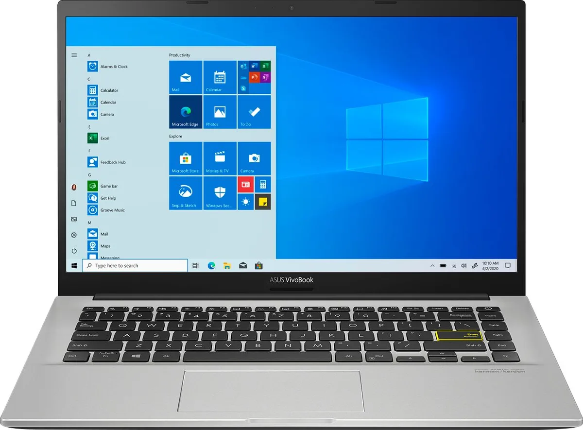ASUS ASUS Vivobook 14 FHD i3-1005G1 4GB 128GB Dreamy White — 商品照片