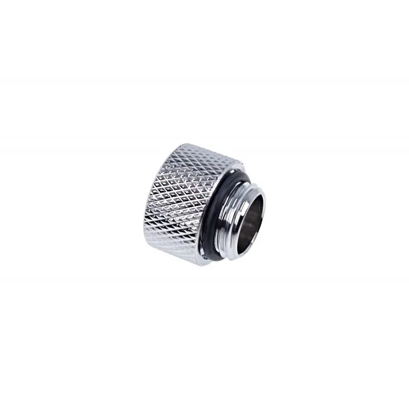 Chrome G1/4 inch male-to-female extender fitting, 10mm length