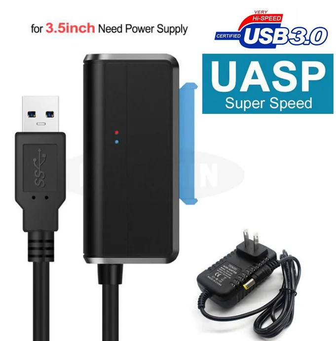 LUOM LUOM E-yield T04 USB 3.0 to SATA Adapter for 2.5 3.5 Inch Drive — صورة المنتج