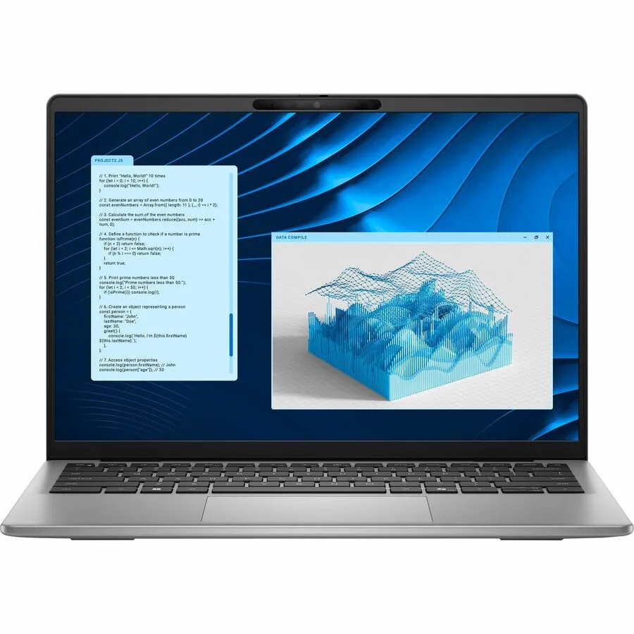 Titan Gray 14 inch laptop closed, matte finish, Dell branding on lid