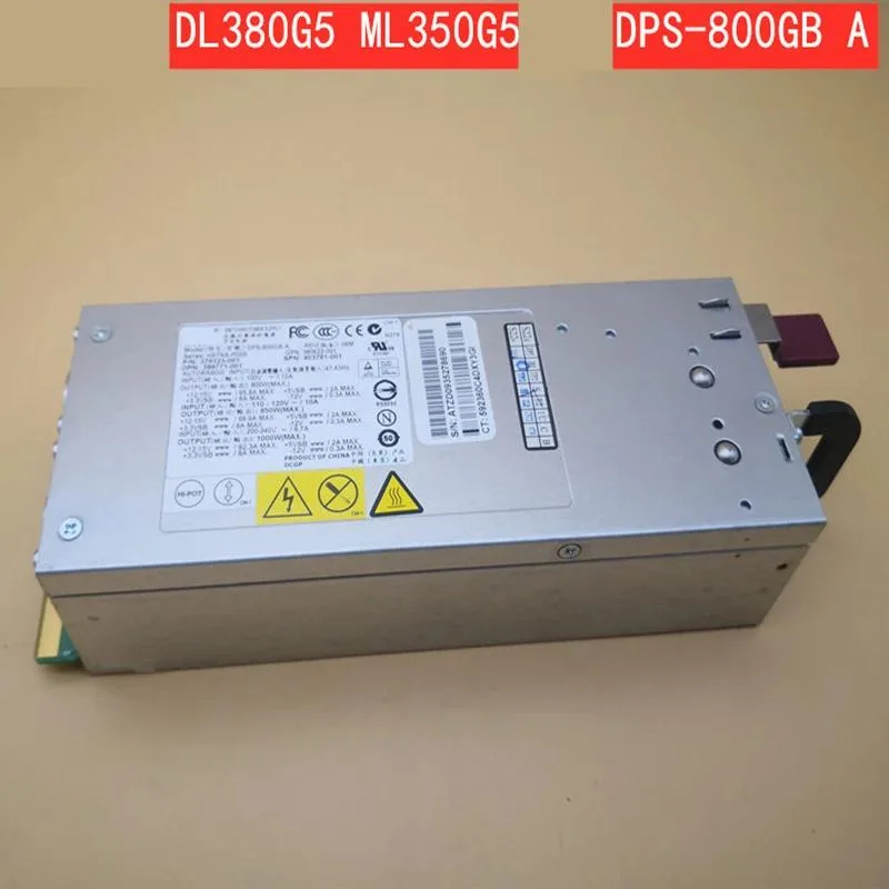 Rectangular ATX power supply unit in matte black finish with cooling fan grille