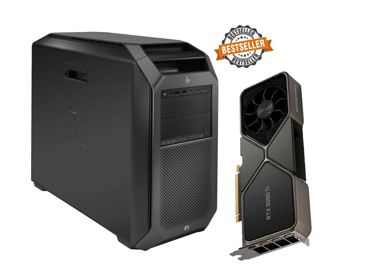 HP HP Z8 G4 Workstation 2x Xeon Gold 6148 20-Core 2.40 GHz 16GB DDR4 2TB NVMe RTX 3080 Ti Founders Edition — product photo