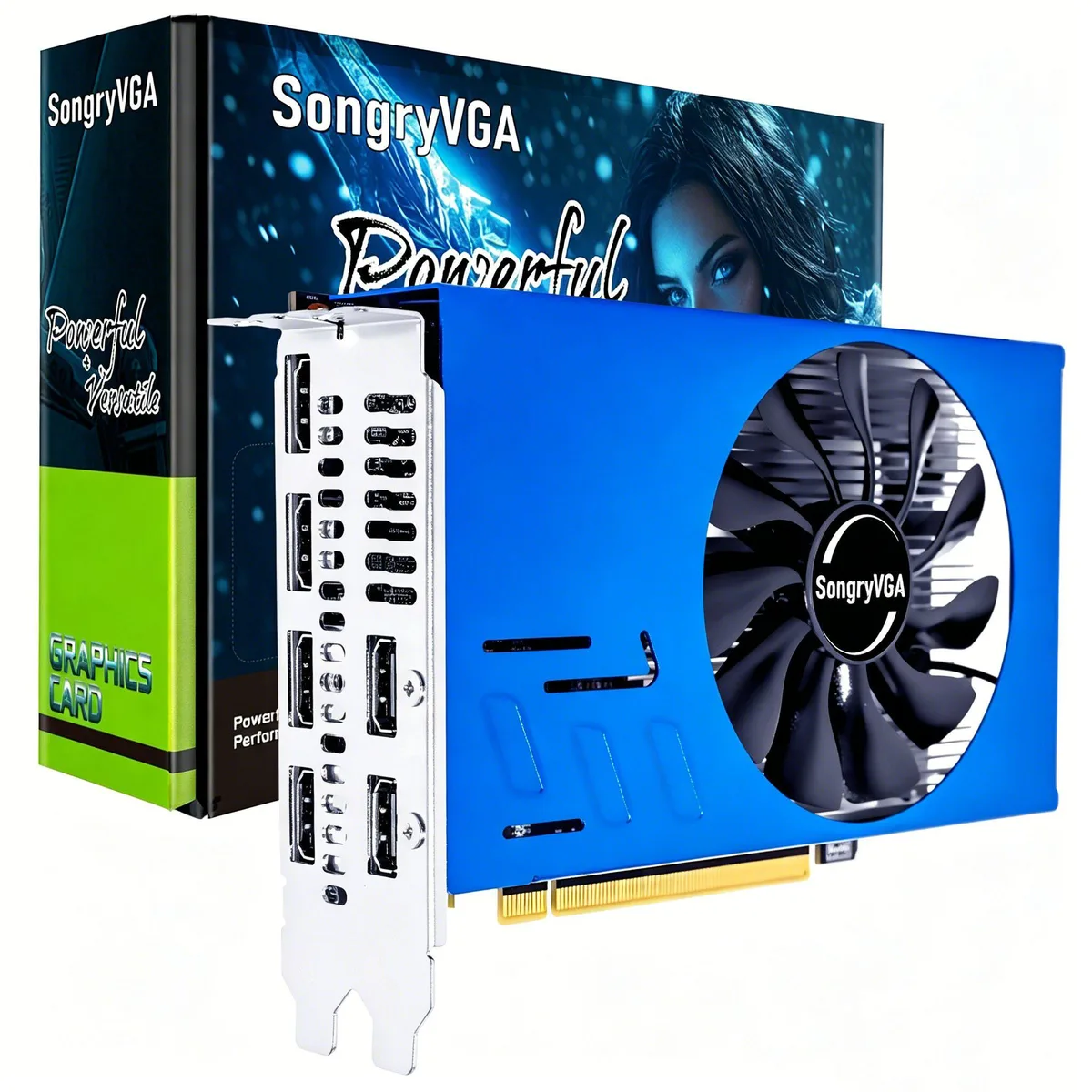 SongryVGA SongryVGA R7 350 2GB 6×HDMI graphics card — product photo
