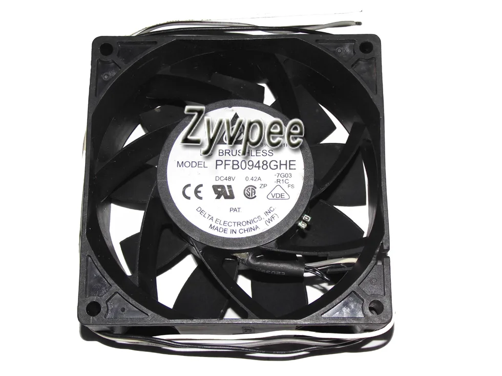 Zyvpee Zyvpee PFB0948GHE 7G03 90mm 48V 3-wire case fan — foto del producto