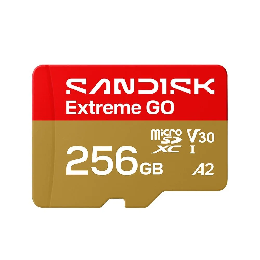 SanDisk SanDisk Extreme Go microSDXC 256GB 240MB/s SDSQXGN-256G-GN6MN — Produktfoto