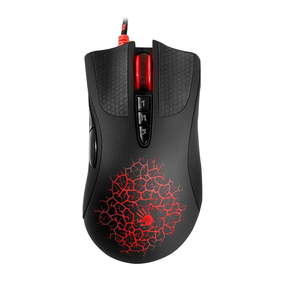 Bloody A90 AL90 Gaming Mouse 16 Buttons 4000 DPI 2.4GHz Wired Bluetooth Black — 商品写真