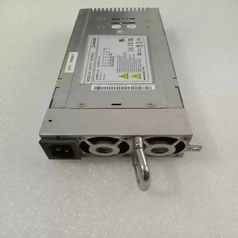 Standard black ATX power supply unit with fan grille