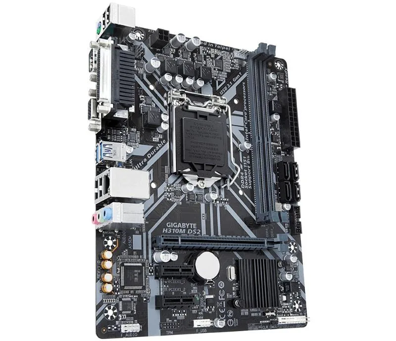 GIGABYTE GIGABYTE H310M DS2 Intel motherboard LGA 1151 DDR4 Micro ATX — product photo