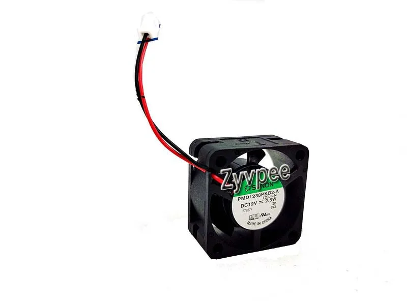 Zyvpee Zyvpee PMD1238PKB2-A 40×20 mm 12 V 0.21 A 2.5 W 40 dBA 13000 RPM 2-wire case fan — 商品写真