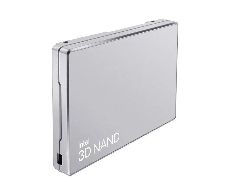 Silver rectangular U.2 enterprise SSD with 15mm height