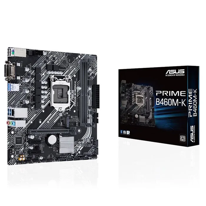 ASUS ASUS PRIME B460M-K LGA 1200 Intel B460 DDR4 Micro ATX Motherboard — product photo