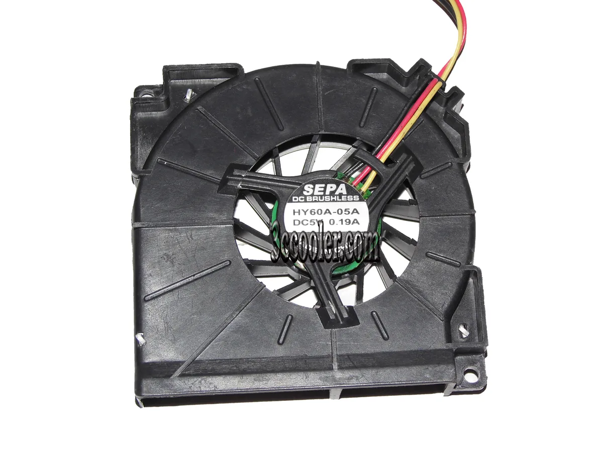 OEM Industries OEM Industries HY60A-05A 60mm 5V 0.19A 3-pin CPU cooler — 商品写真