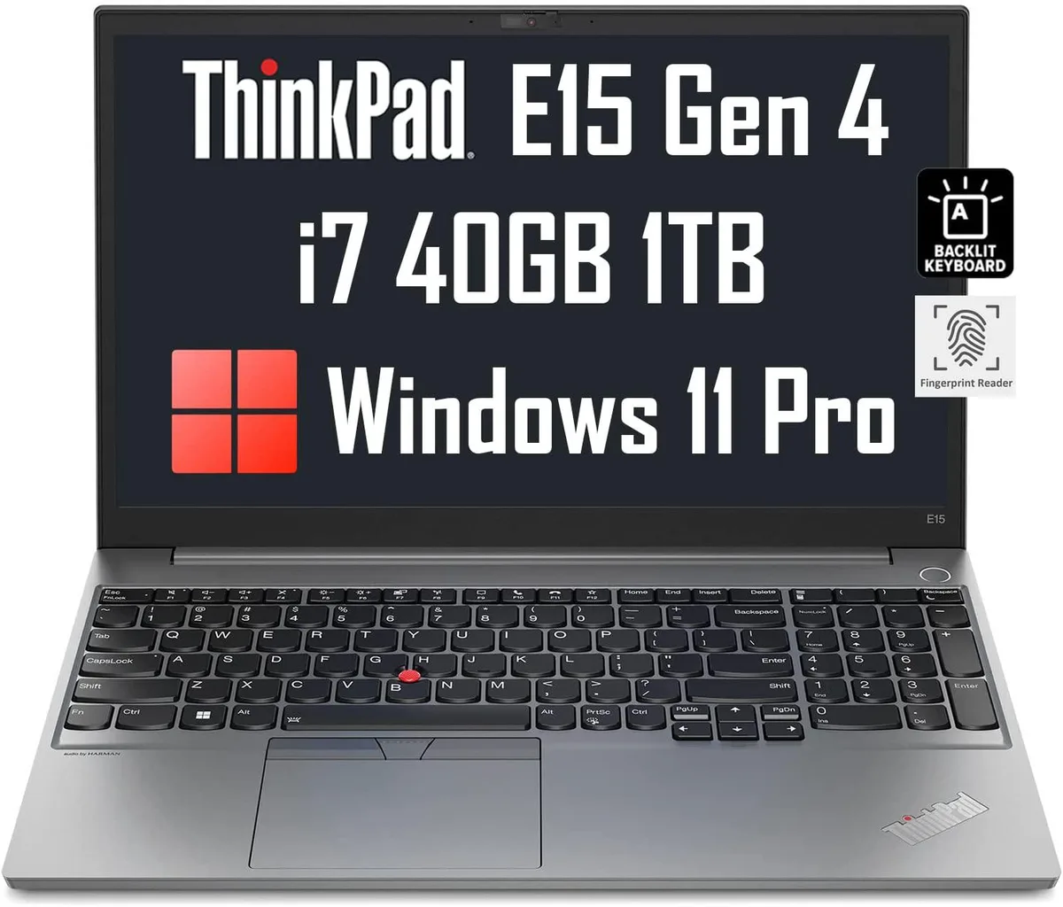 Lenovo Lenovo ThinkPad E15 Gen 4 15.6" FHD i7-1255U 40GB 1TB business laptop — תמונת המוצר