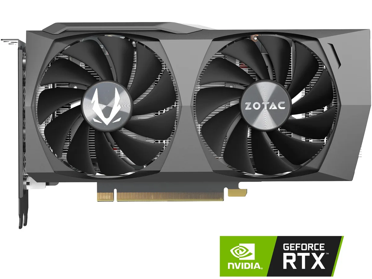 ZOTAC ZOTAC GeForce RTX 3060 Twin Edge 12GB ZT-A30600E-10M graphics card — photo du produit