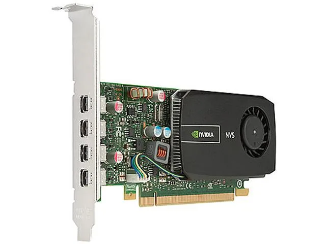 Low-profile workstation graphics card with single fan cooler