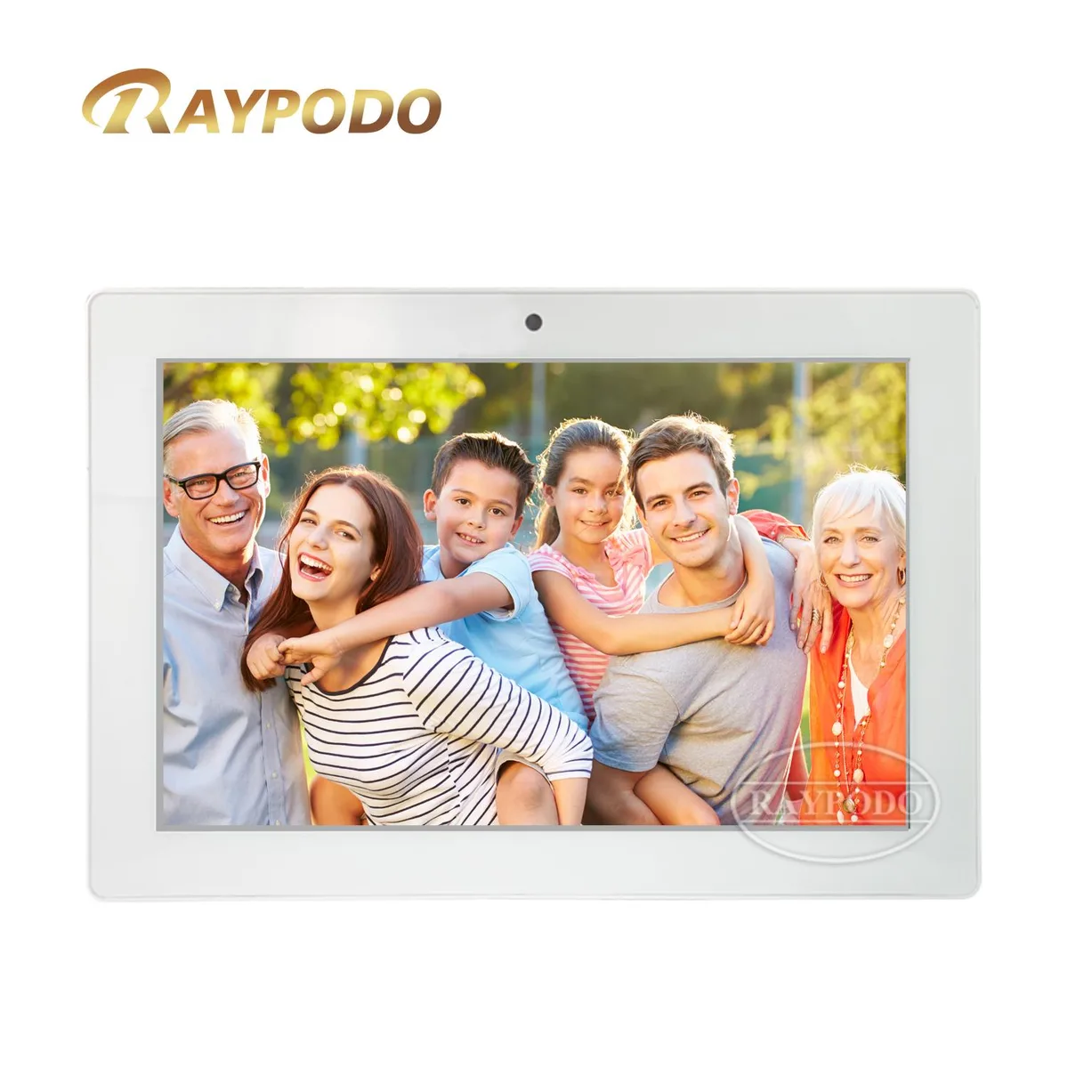 RAYPODO RAYPODO 10.1" RK3568 2GB 32GB Android 11 White POE all-in-one PC — 商品写真