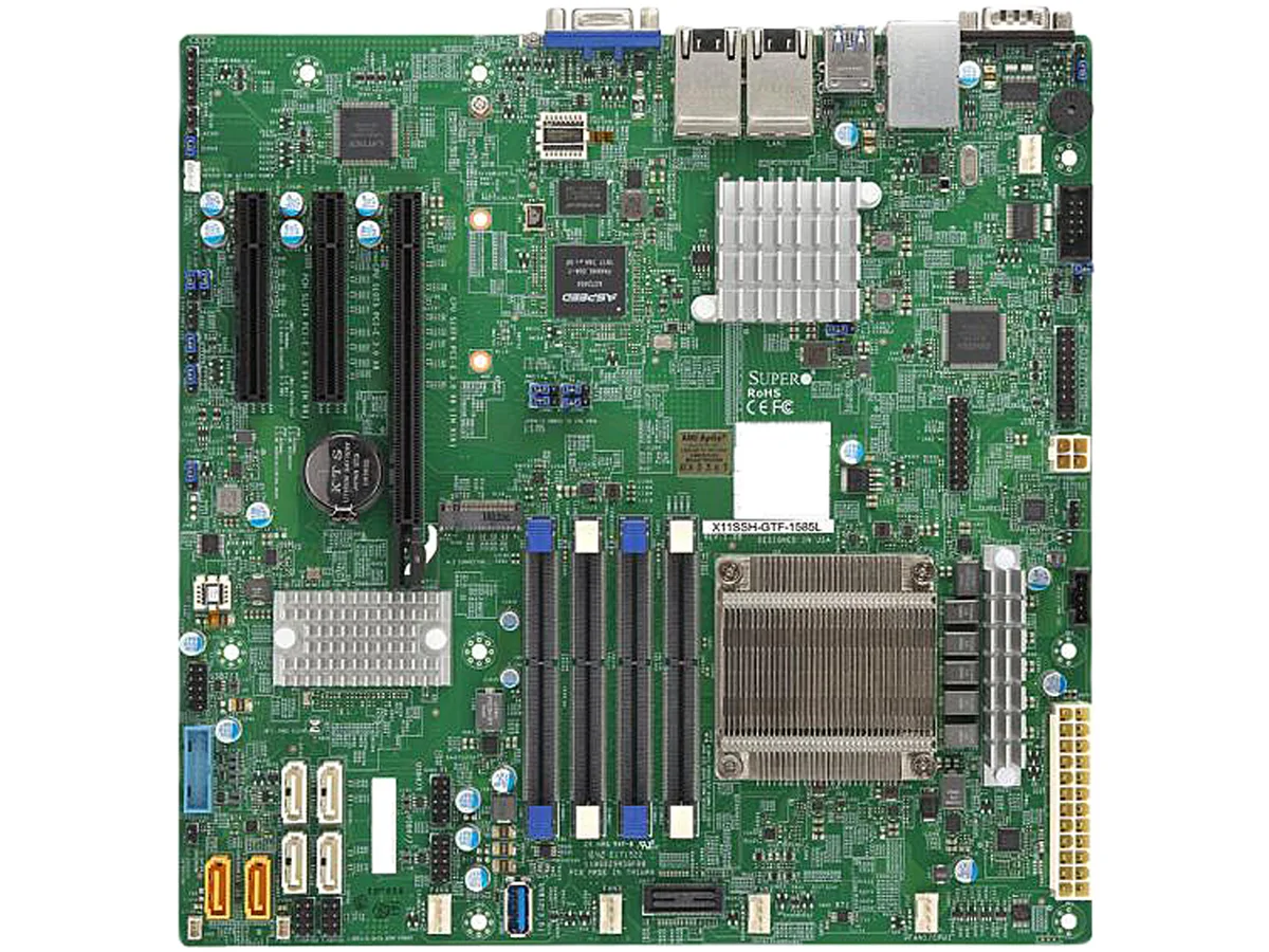 Supermicro Supermicro MBD-X11SSH-GF-1585-O server motherboard, Xeon E3-1585 v5, 64 GB DDR4 — foto del prodotto