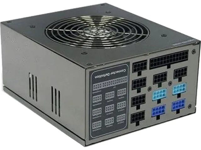 E-POWER E-POWER TOP-1100W-PB 1100W ATX 80 Plus Silver Fully Modular Power Supply — product photo