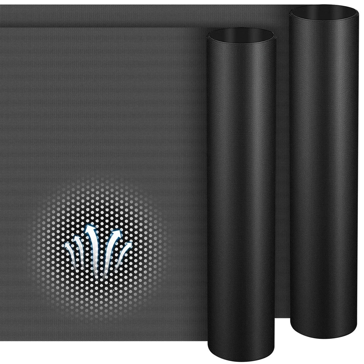  Westinghouse YX-Woanger-4303 2-pack dust filter roll 1000x300mm 0.5mm mesh black — 商品写真