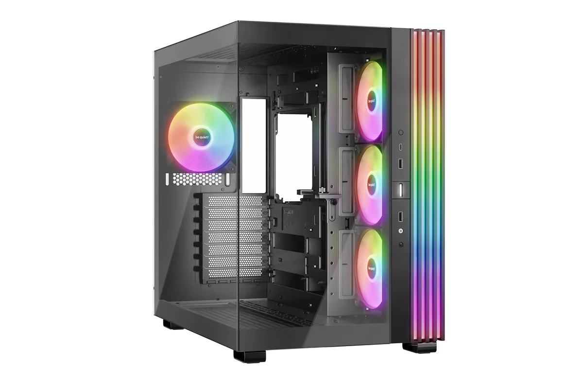 be quiet! be quiet! BGW67 LIGHT BASE 600 LX Black PC case — product photo