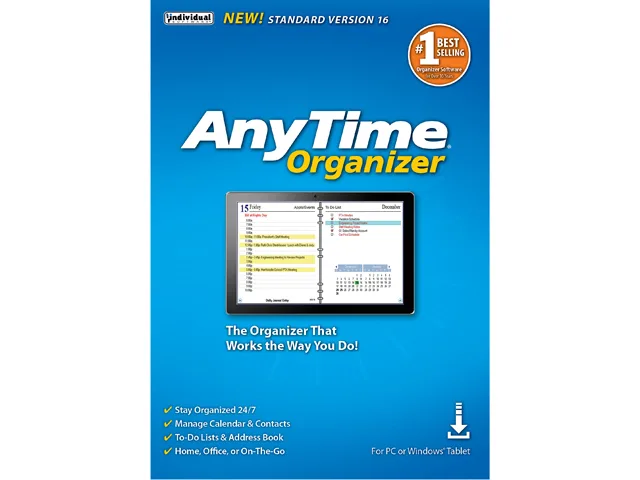 Individual Software Individual Software ESD-A16S AnyTime Organizer Standard 16 learning — foto produk